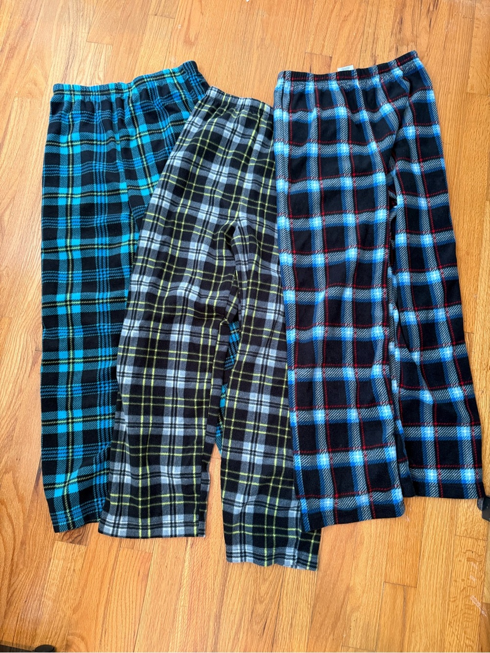 Kids Plaid Fleece Pajama Pants NWOT